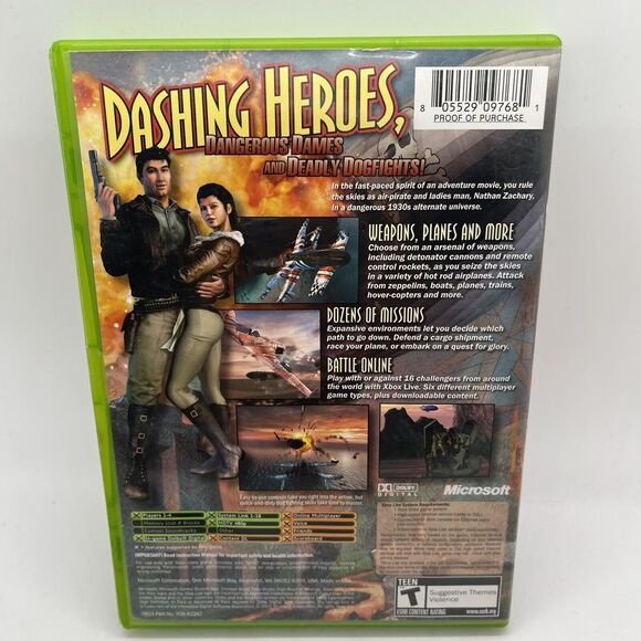 Crimson Skies High Road To Revenge Xbox - Complete CIB - Tested - Picture 3 of 8